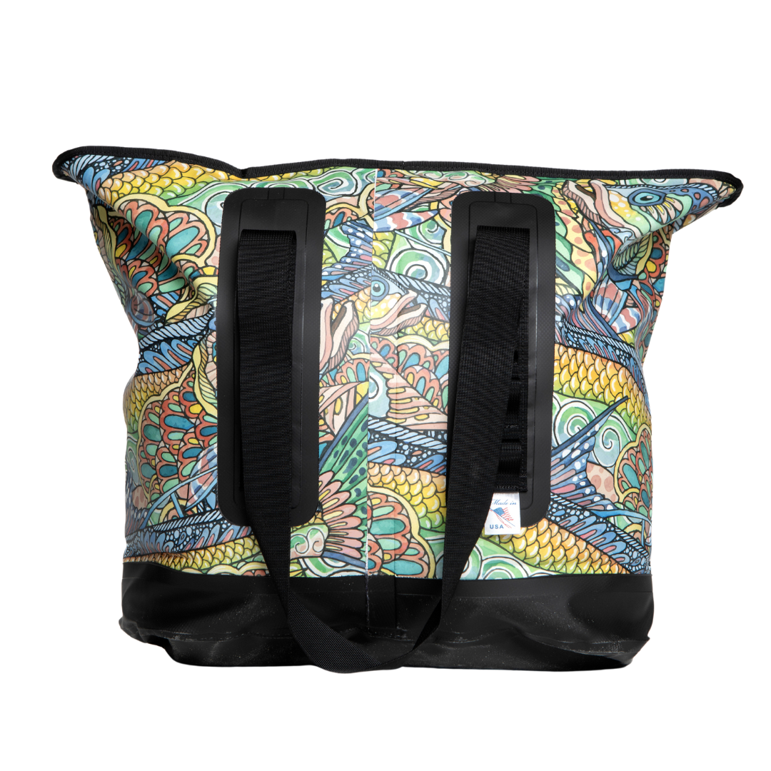 Tropical Tarpon Wedge Tote Dry Bag