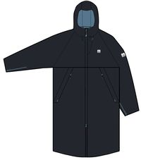 Tempest Recycled Waterproof Changing Robe - Black