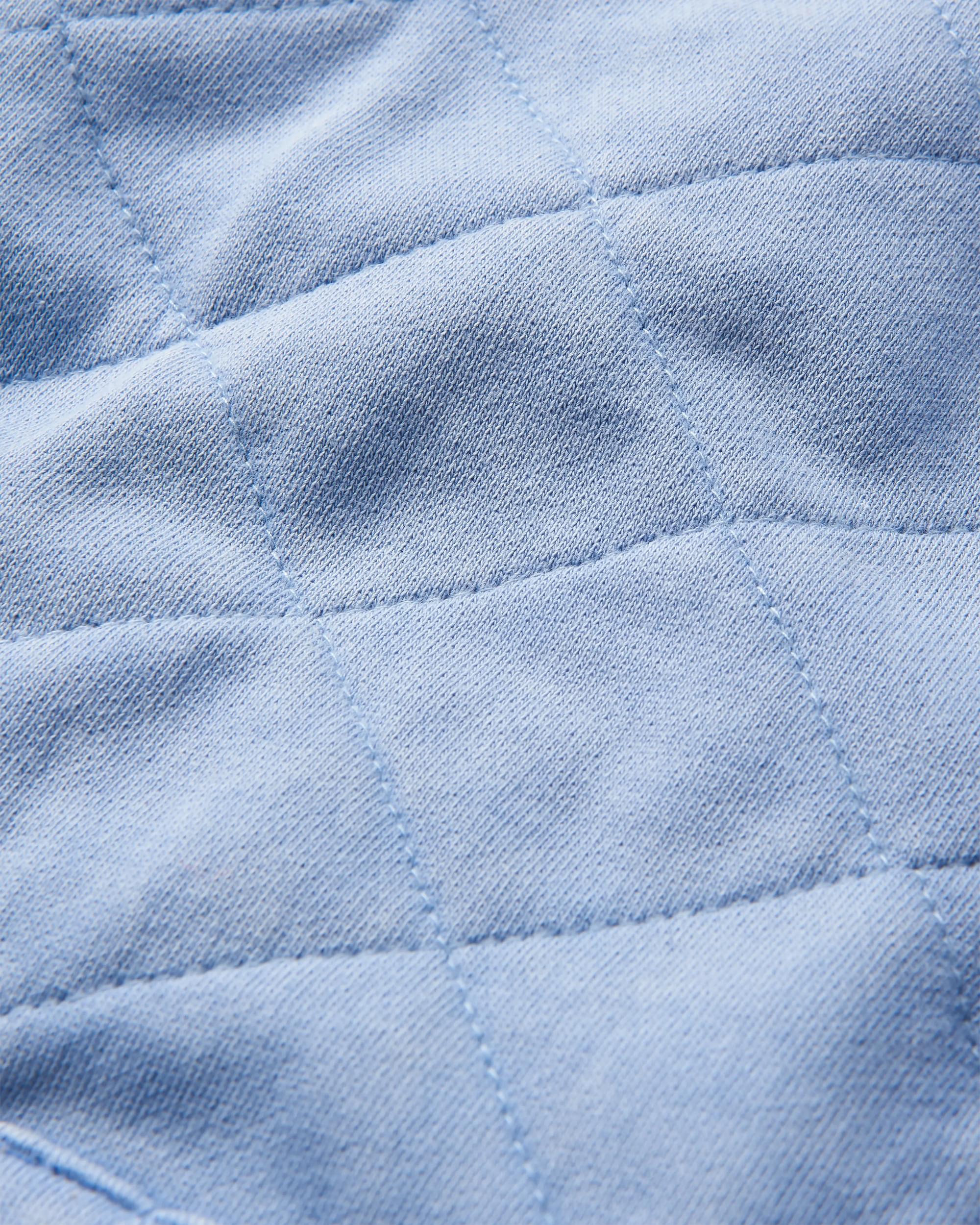 Clementine Quilted Full Zip - Cornflower