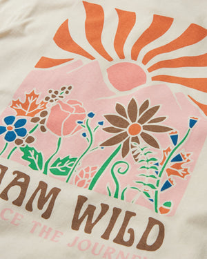 Roam Wild Recycled T-Shirt - Birch