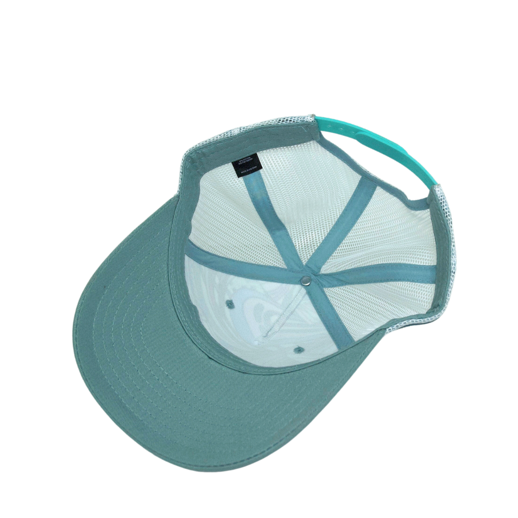 Salty Striper Abstract Trucker Hat