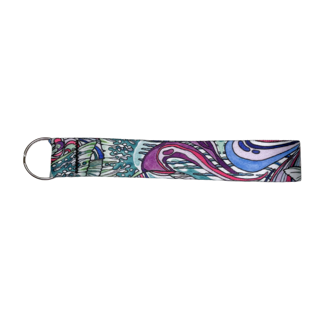 Salty Striper Key Fob