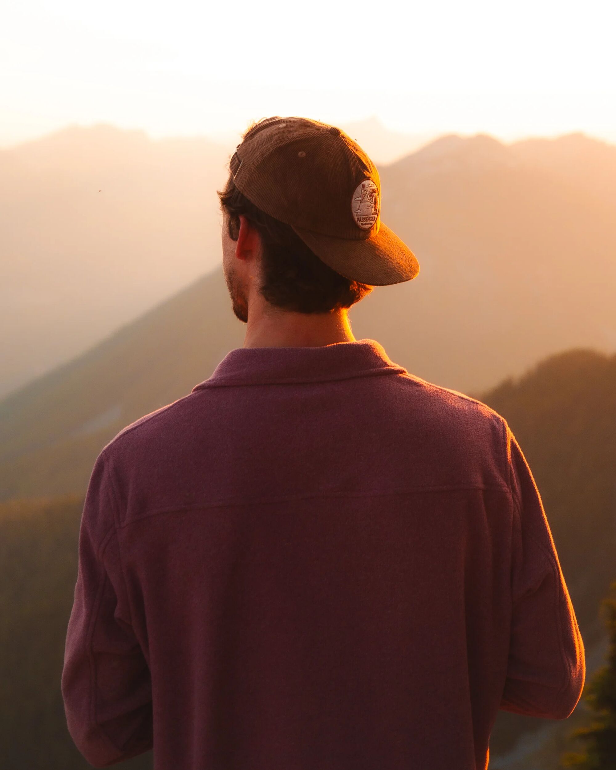 Sneaky Peak Recycled Cord 5 Panel Hat - Acorn