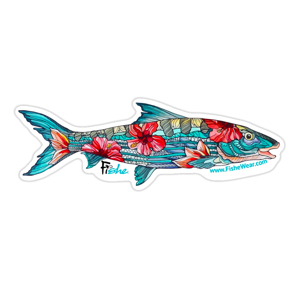 Beauty and the Bonefish Sticker