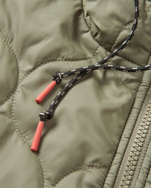 Flora 2.0 Long Recycled Insulated Parka - Dusty Olive