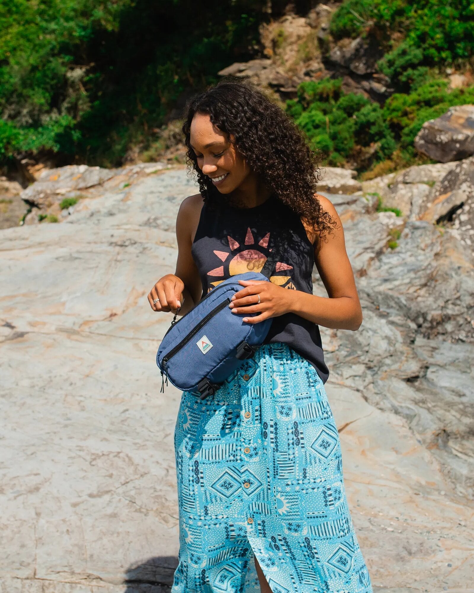 Boondocker Recycled Hip Pack - Moonlight Blue