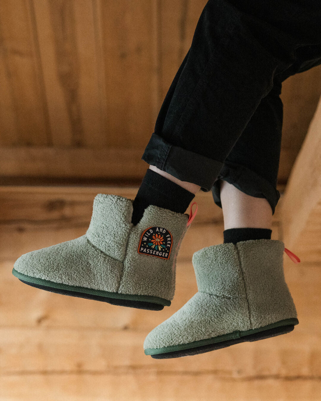 Cozy Hut Slipper - Pistachio