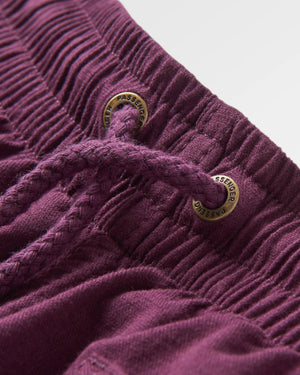 Hydrilla Organic Cotton Pants - Deep Plum