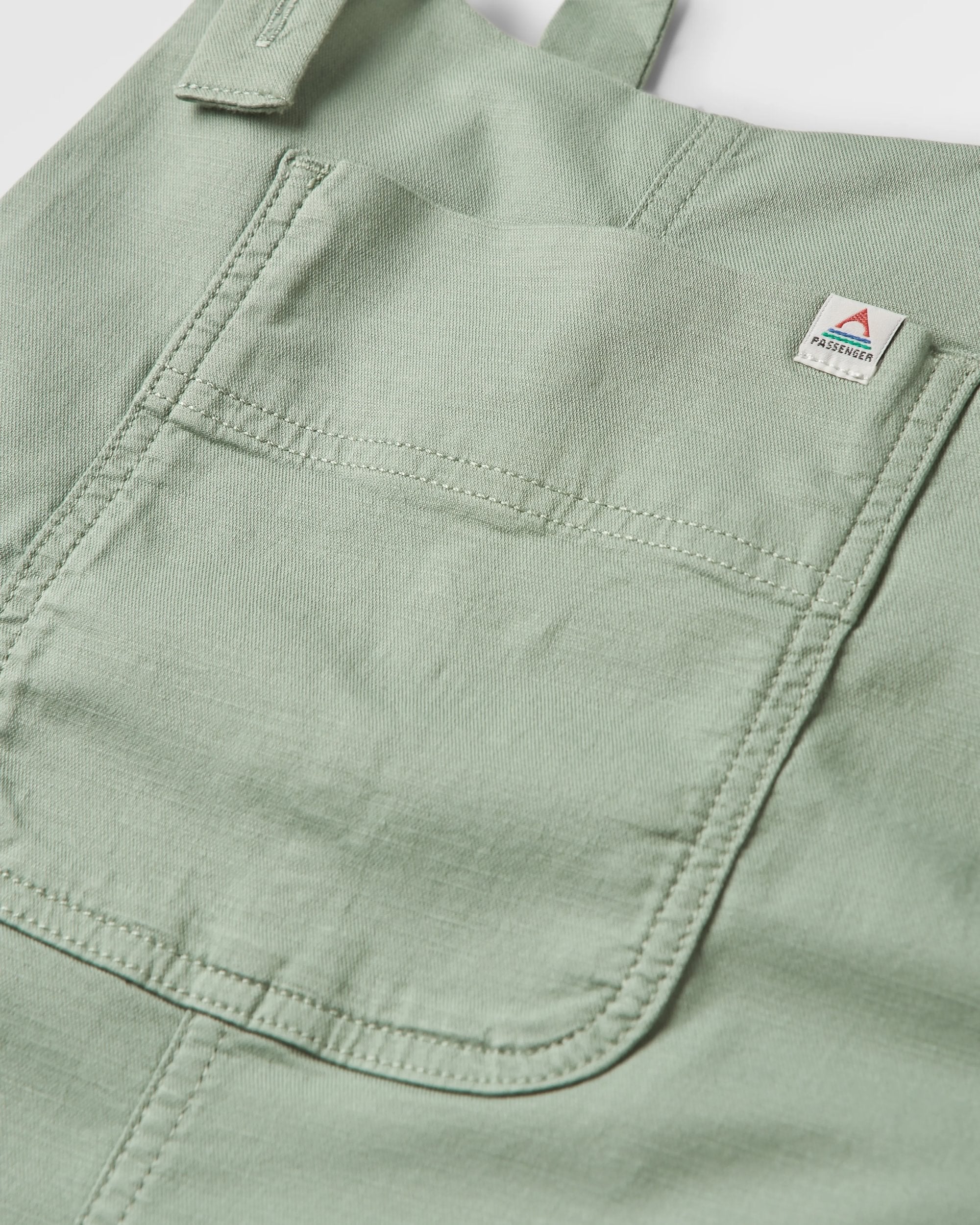 Meadows Organic Cotton Overalls - Pistachio