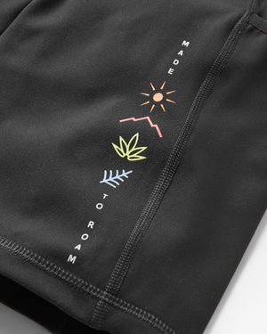 Mantra Recycled Active Shorts - Black