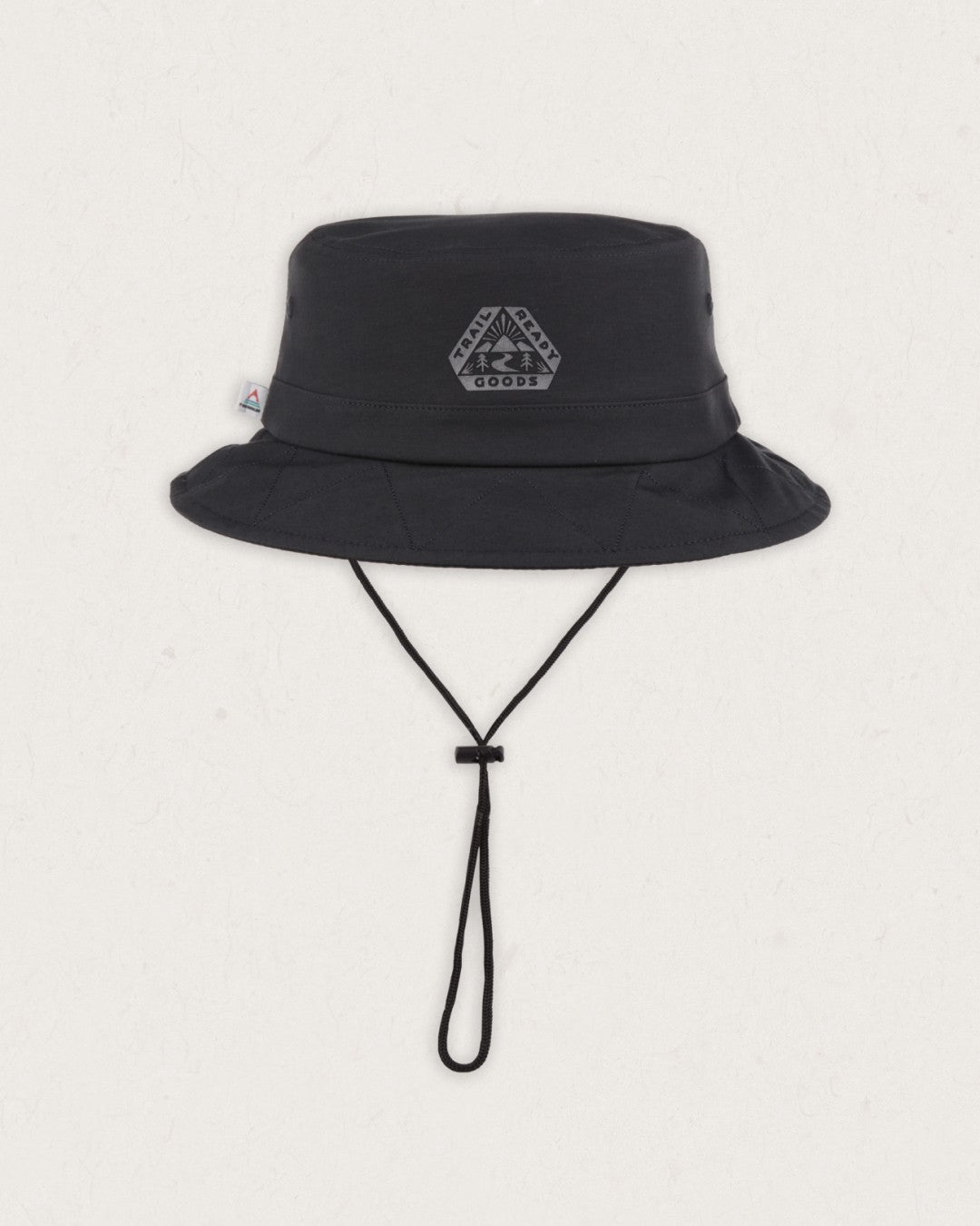 Relaxed Organic Bucket Hat - Black