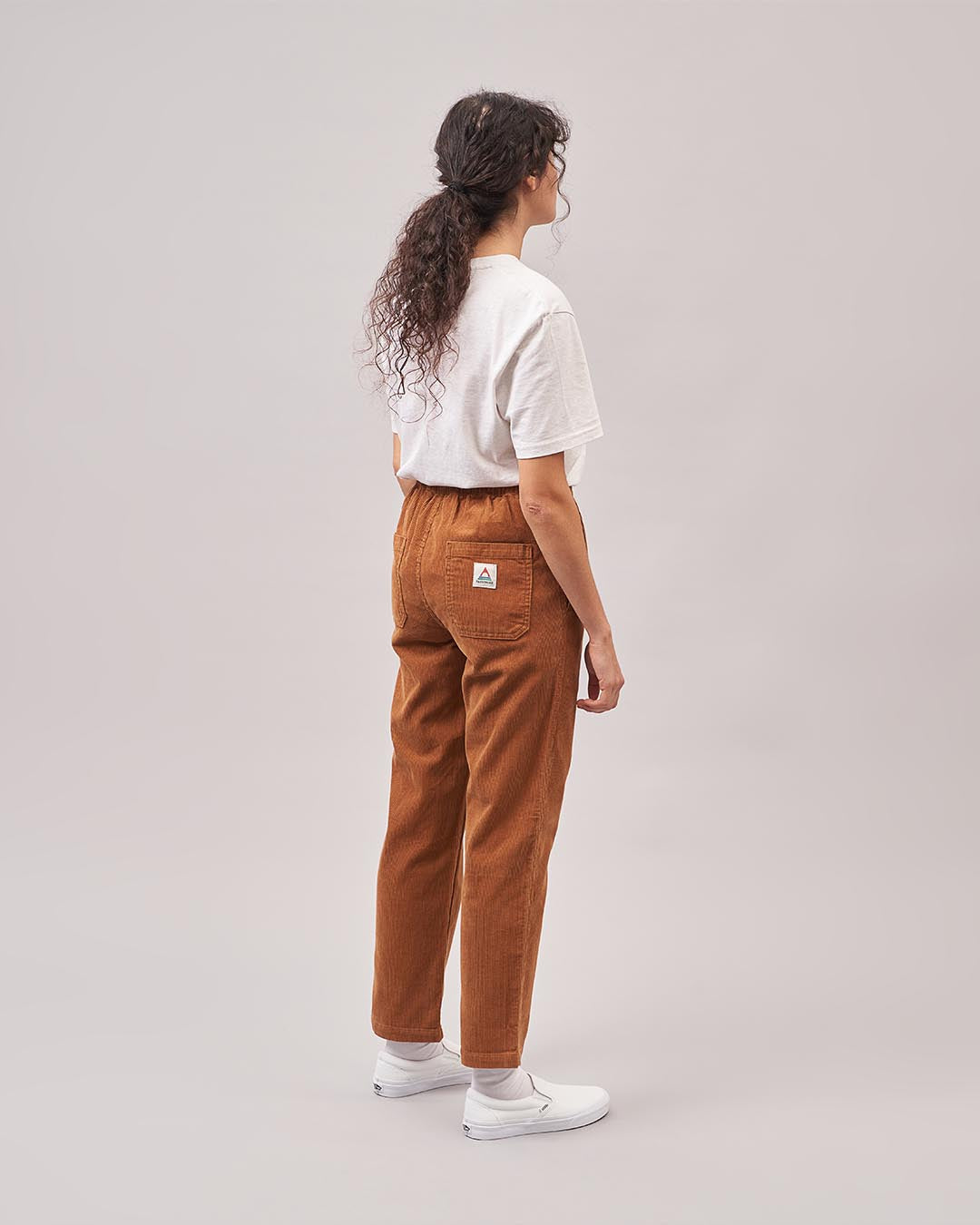 Compass Recycled Corduroy Pant - Coconut