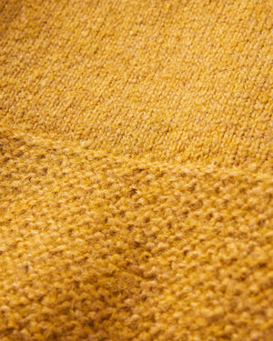 Cove Recycled Knitted Sweater - Amber Gold