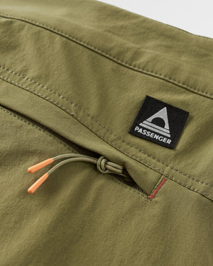 365 Trail Roll Up Pants - Khaki Green