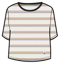 Retro Vibes Organic Cotton T-Shirt - Retro Stripe