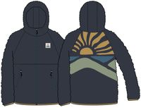 North Coast 2.0 Full Zip Recycled Sherpa Fleece - Faded Black