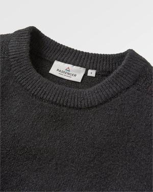 Cove Recycled Knitted Sweater - Black