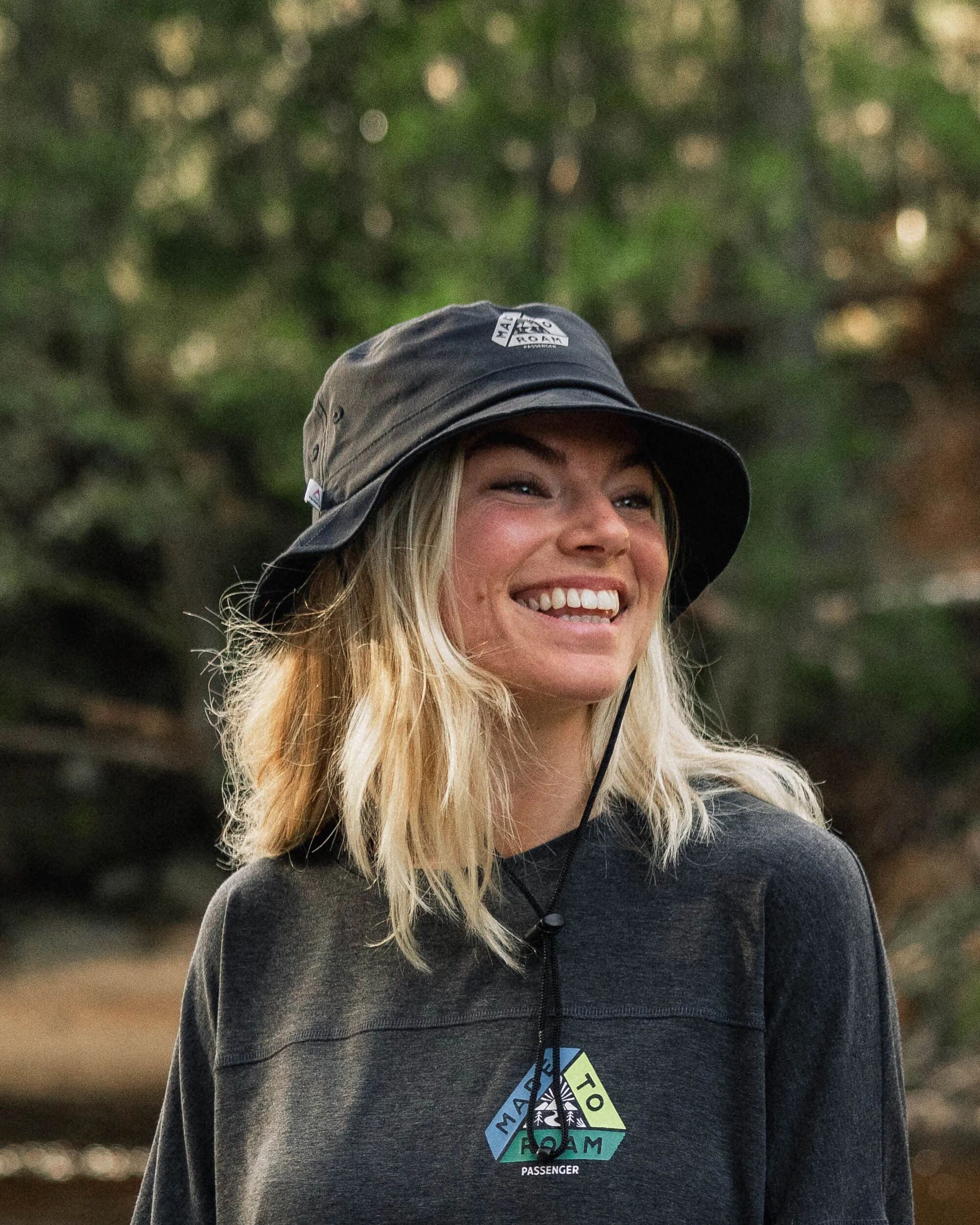 Trail Bucket Hat - Black