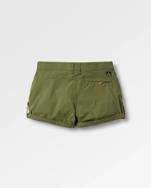 365 Trail Roll Up Short - Khaki Green