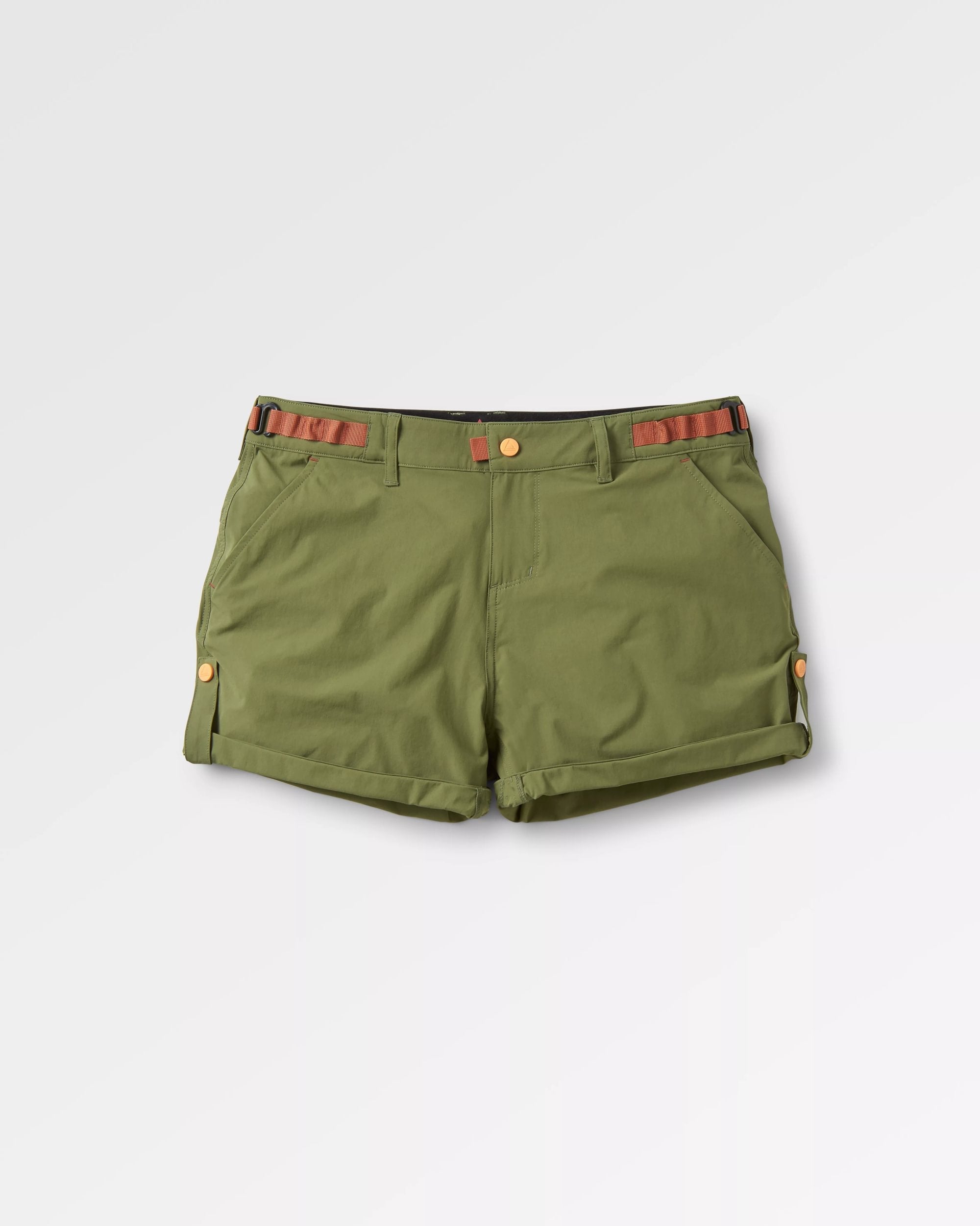 365 Trail Roll Up Short - Khaki Green