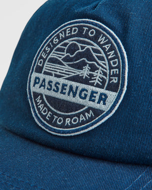 Odyssey Recycled 5 Panel Hat - Rich Navy