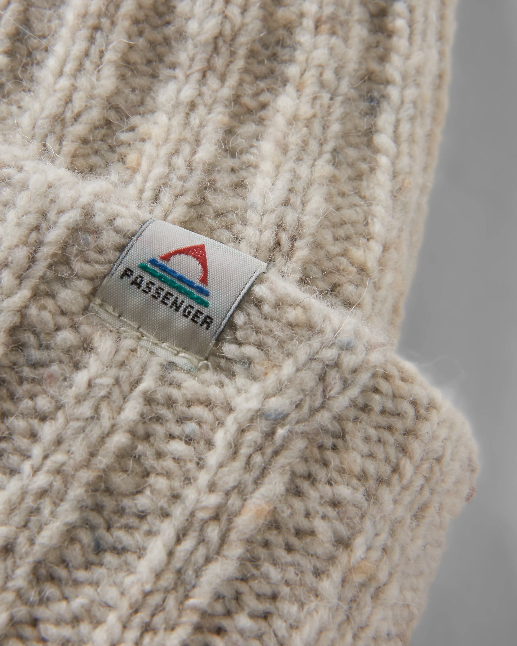 Fisherman Recycled Beanie - Vintage White