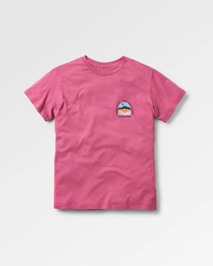 Outlook Recycled Cotton T-Shirt - Mauve Haze