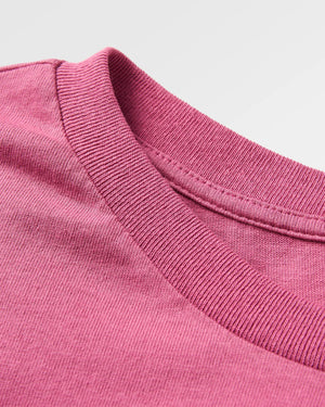 Outlook Recycled Cotton T-Shirt - Mauve Haze