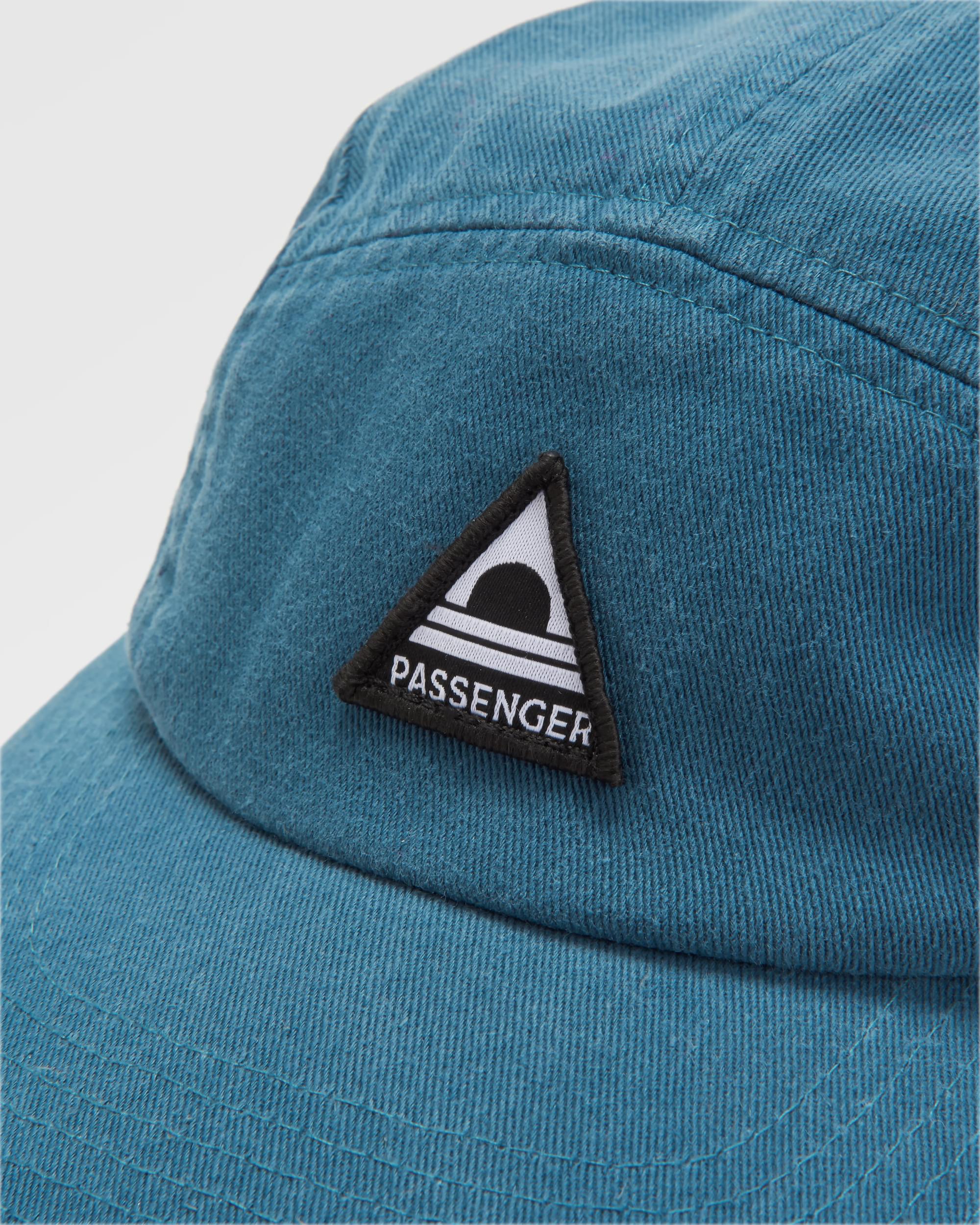 Fixie Recycled 5 Panel Hat - Tidal Blue