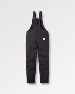 Shuffle Organic Cotton Overalls - Black