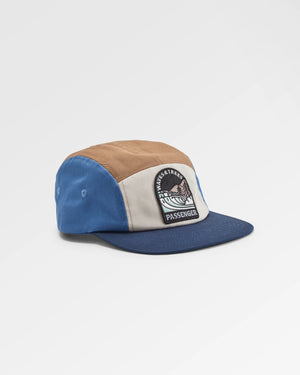 Waves & Trees Recycled 5 Panel Hat - Moonlight Blue