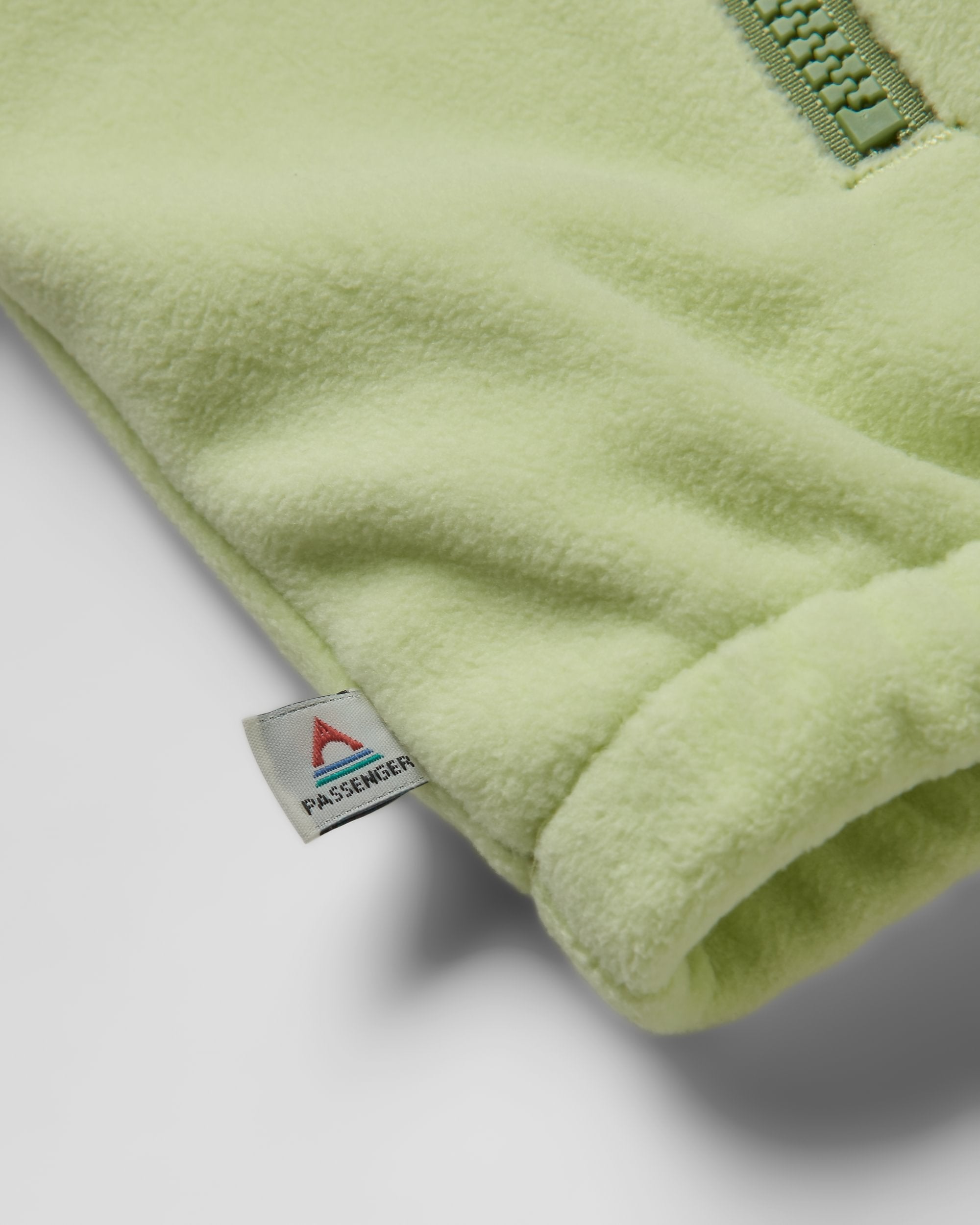 Ayla Recycled Micro Polartec® Fleece - Soft Lime Juice