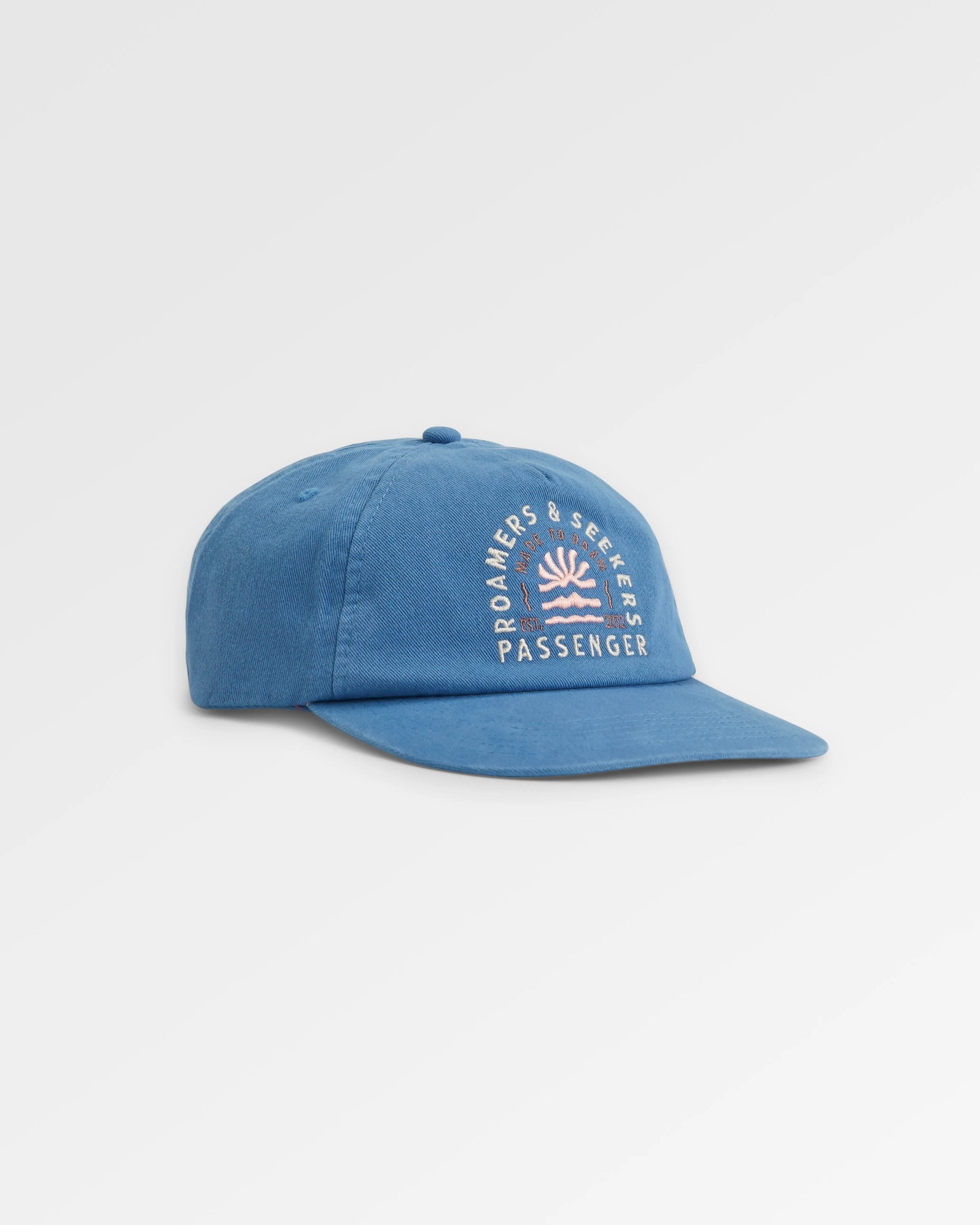 Seekers Recycled Cotton Low Profile Hat - Moonlight Blue