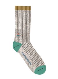 Noosa Recycled Crew Socks - Gray Marl