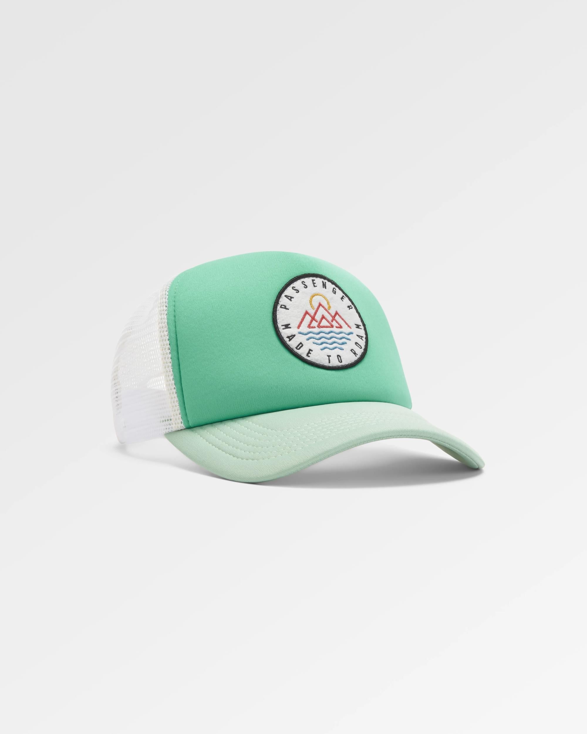 Escapism Trucker Hat - Green Fig