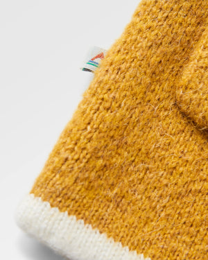 West Coast Recycled Knitted Cardigan - Sunset Yellow Marl