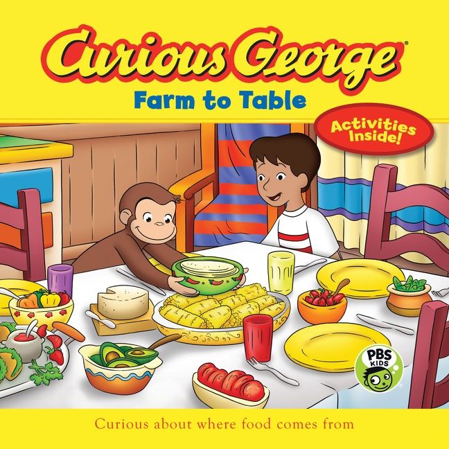 Curious George Farm to Table (CGTV 8x8) (9780544652224)